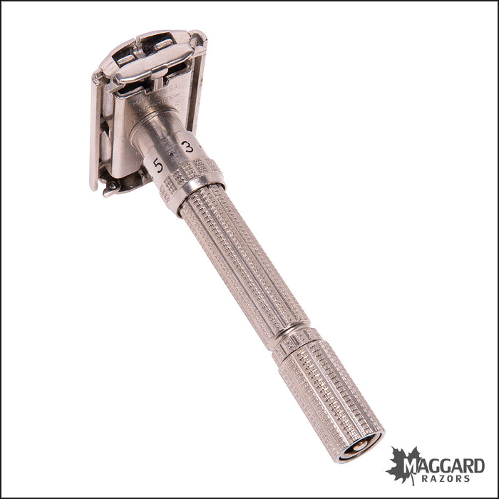 Slim Razor #1107 Gillette Slim Adjustable Razor, 1968 — Maggard Razors