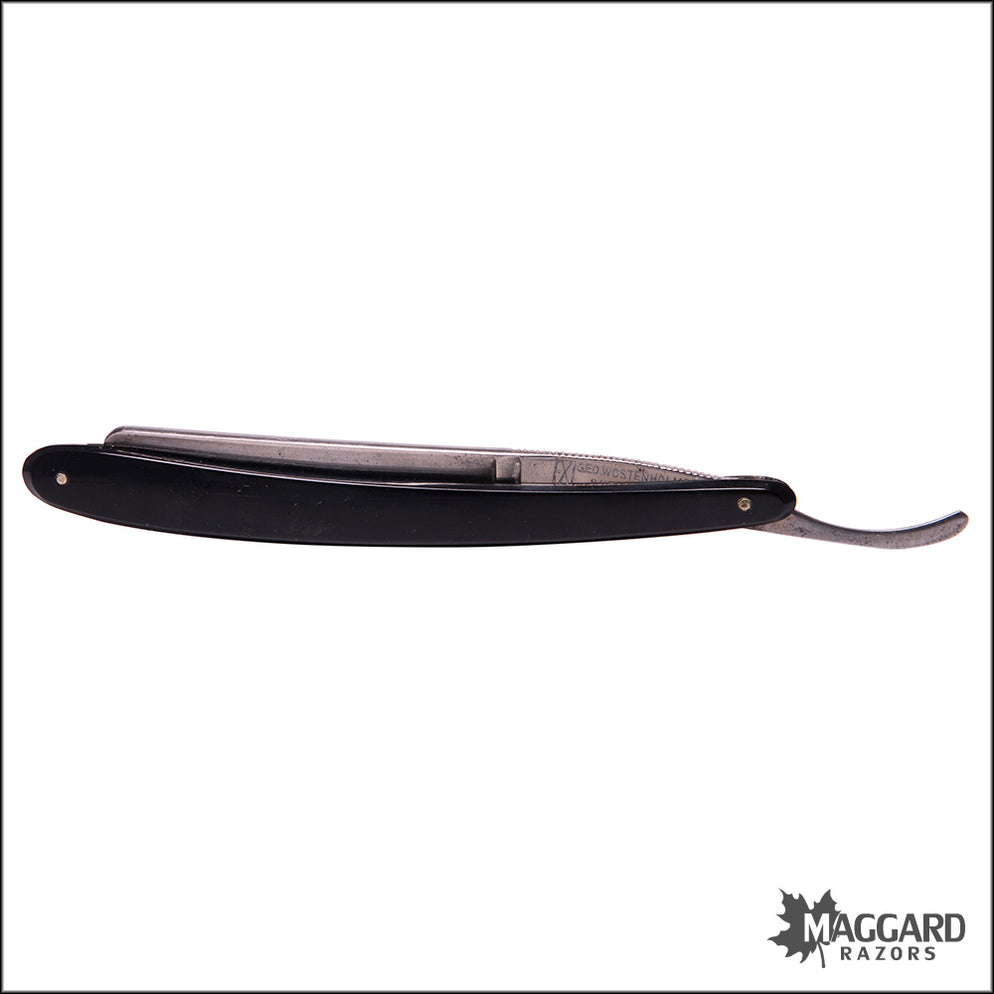 #1120 Vintage Straight Razor - Wostenholm IXL /w Long Monkey Tail ...
