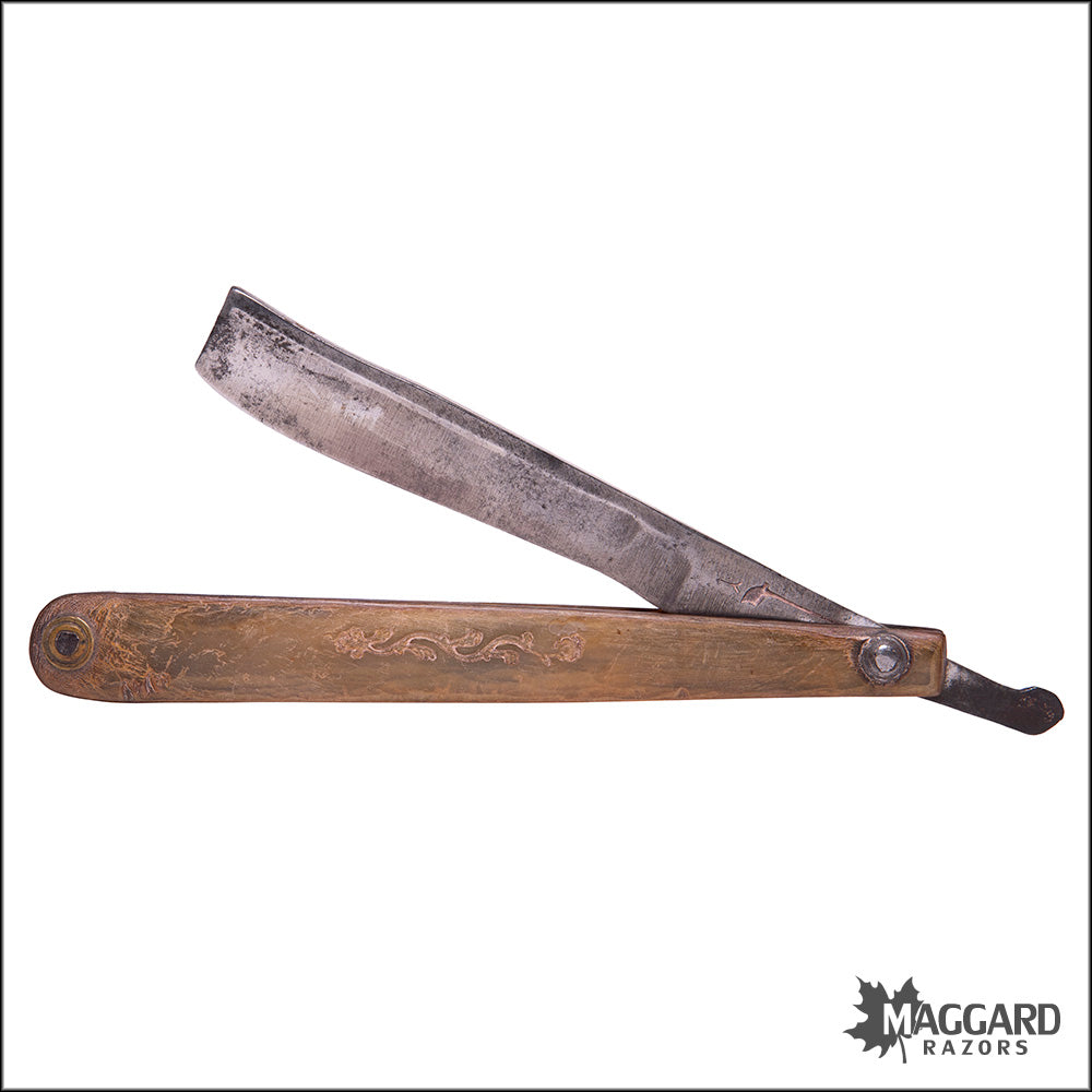 #1124 Vintage Straight Razor - Linley, John (or William) ca. 1770, 5/8 ...