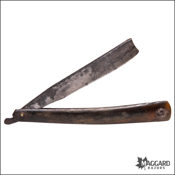1870s Razor #1125 Vintage Straight Razor - London ca. 1790, 11/16 — Maggard Razors
