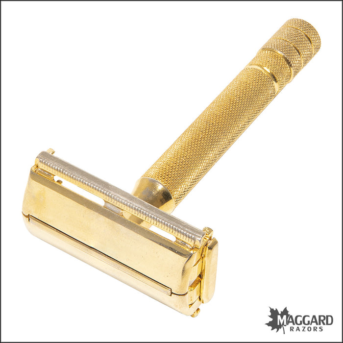 #1128 Vintage Gillette Milord Razor, Rare Misprint? / Late Date 1952 X-1