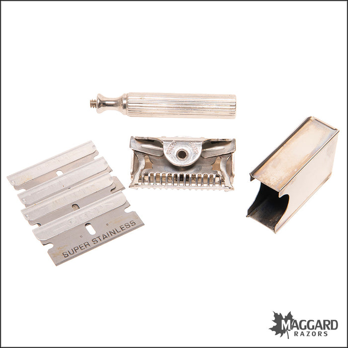 #1141 Vintage Gem Triumph with Metal Case,  ca. 1925