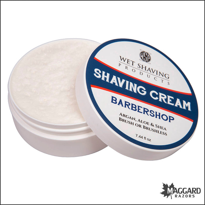 WSP Barbershop Artisan Shaving Cream, 7.4oz