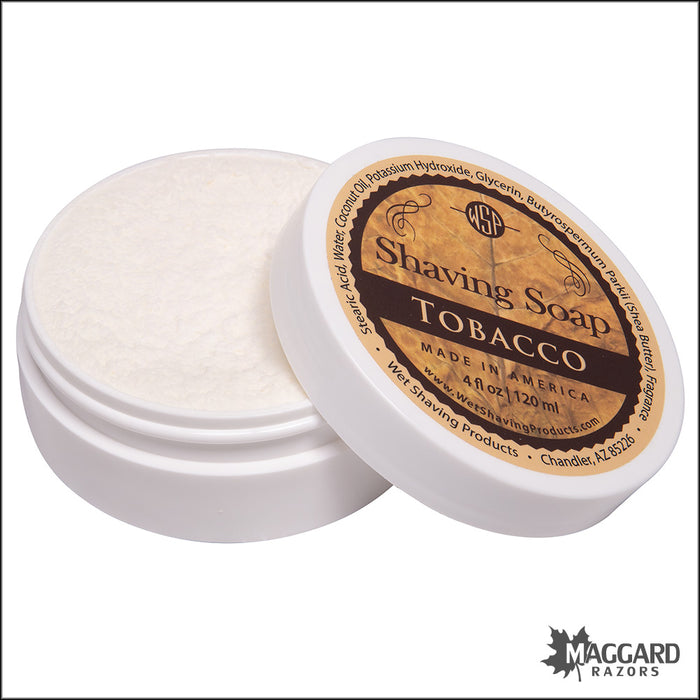 WSP Tobacco Rustic Artisan Shaving Soap, 125g