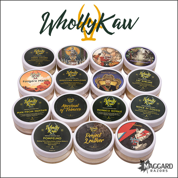 Wholly Kaw Shaving Soap Samples