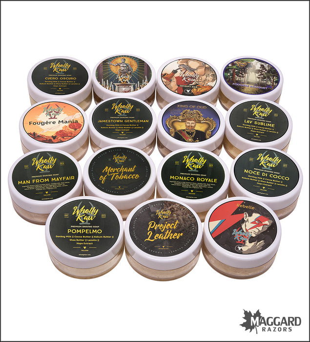 Wholly Kaw Shaving Soap Samples