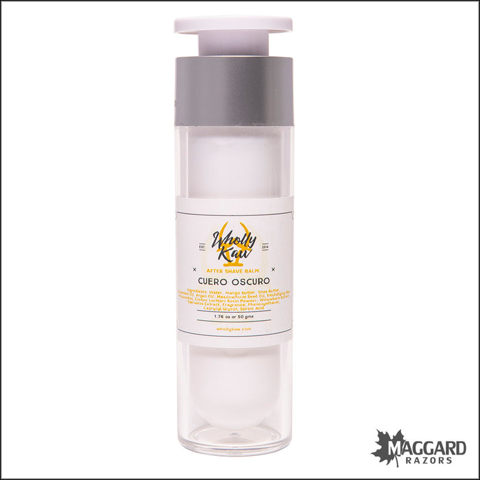 Wholly Kaw Cuero Oscuro Artisan Aftershave Balm, 50g