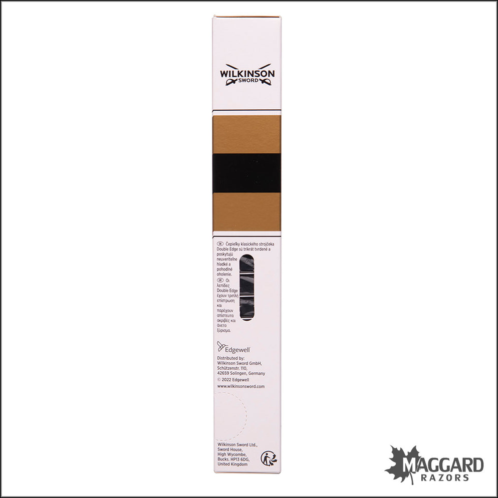 Wilkinson Sword Classic Teflon Coated Double Edge Razor Blades, 100 bl ...