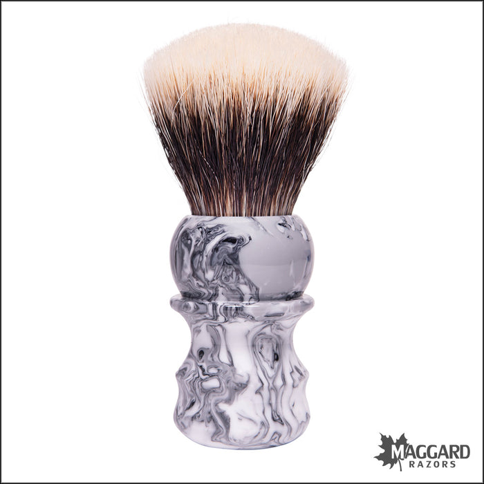 Wolf Whiskers 2024-4242-80 Serendipity Handle Custom Color with Maggard Razors SHD Badger Fan Knot, 26mm