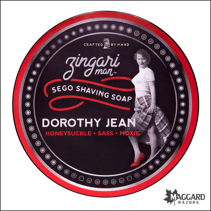 Zingari Man Dorothy Jean Artisan Shaving Soap, 5oz - Sego Base