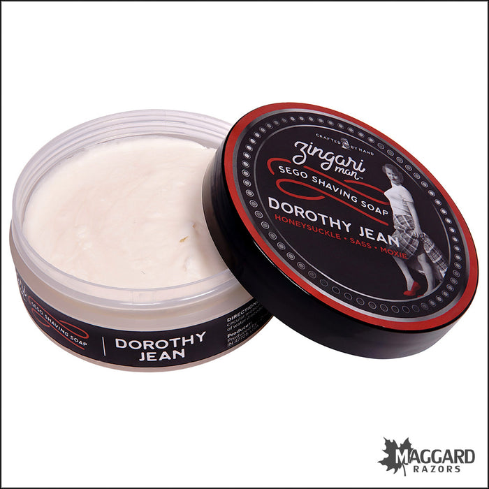 Zingari Man Dorothy Jean Artisan Shaving Soap, 5oz - Sego Base