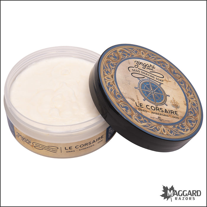 Zingari Man Le Corsaire Artisan Shaving Soap, 5oz - Sego Base