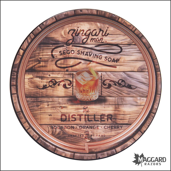 Zingari Man The Distiller Artisan Shaving Soap, 5oz - Sego Base