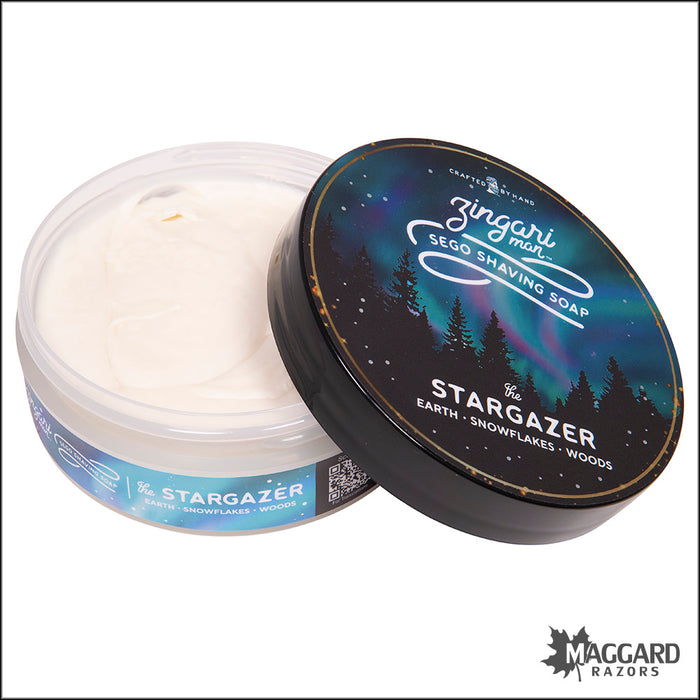 Zingari Man The Stargazer Artisan Shaving Soap, 5oz - Sego Base