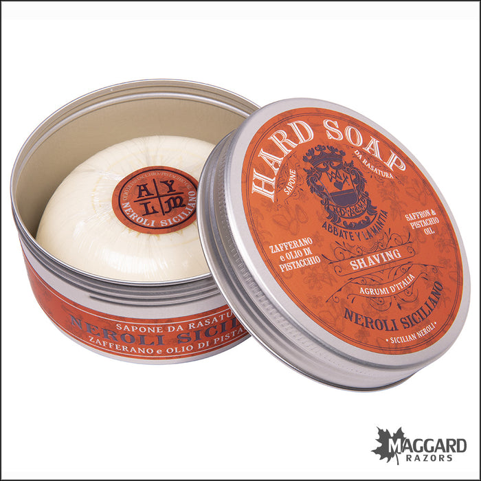 Sicilian Razor Abbate Y La Mantia Agrumi di Sicilia - Neroli Siciliano Hard Shaving S ...