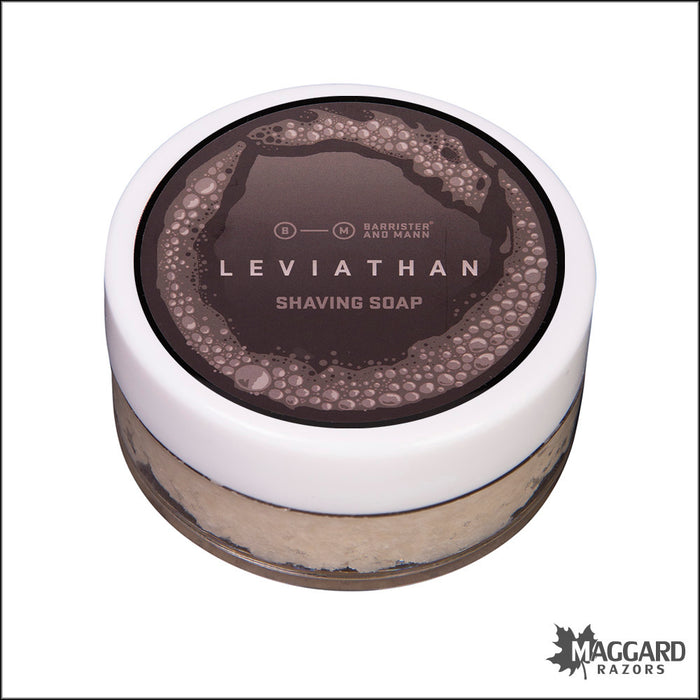 Barrister and Mann Leviathan Artisan Shaving Soap Sample - Seasonal Release