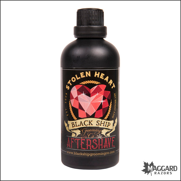 Black Ship Grooming Co. Stolen Heart Aftershave Splash, 3.3oz - Seasonal