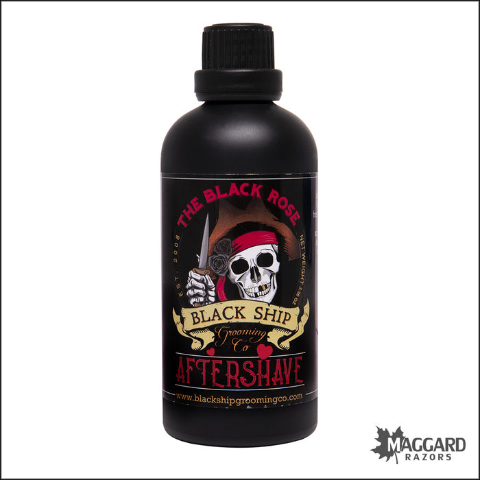 Black Ship Grooming Co. The Black Rose Aftershave Splash, 3.3oz