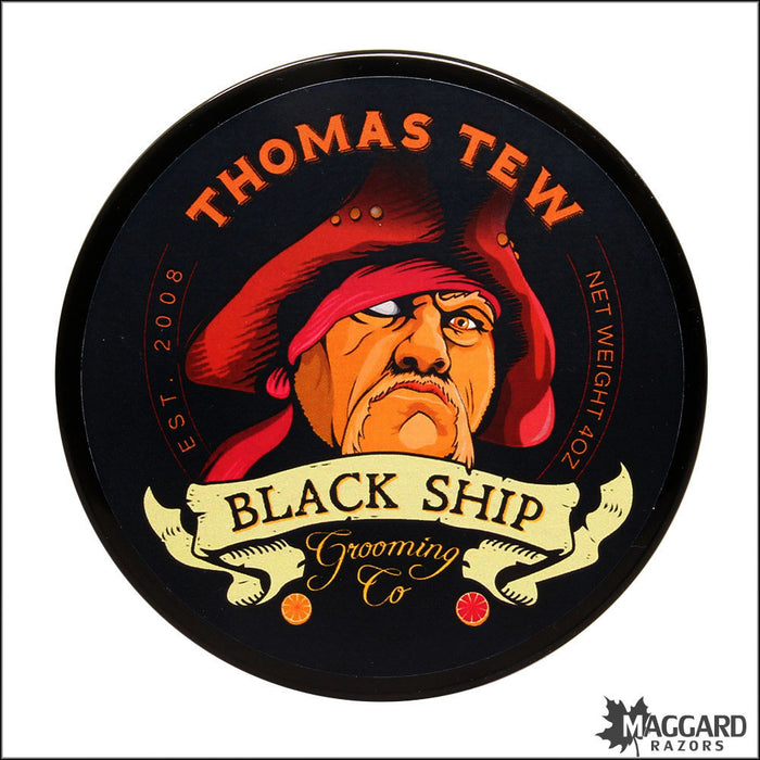 Black Ship Grooming Co. Thomas Tew Shaving Soap, 4oz