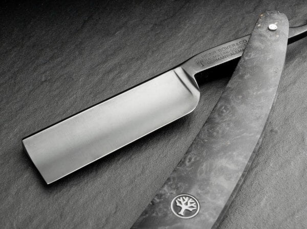 Boker 140919 Black Amboina 6/8 Square Point Straight Razor, Profession ...