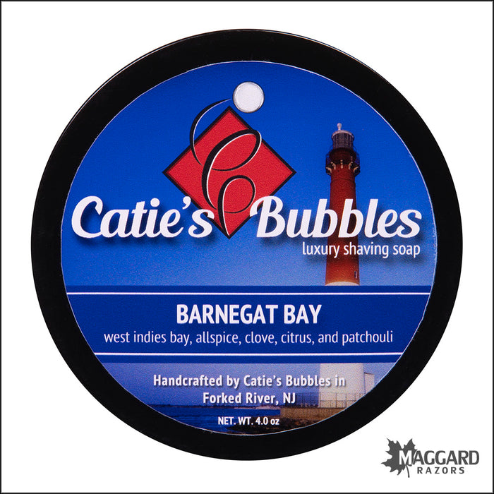 Catie's Bubbles Barnegat Bay Artisan Shaving Soap, 4oz