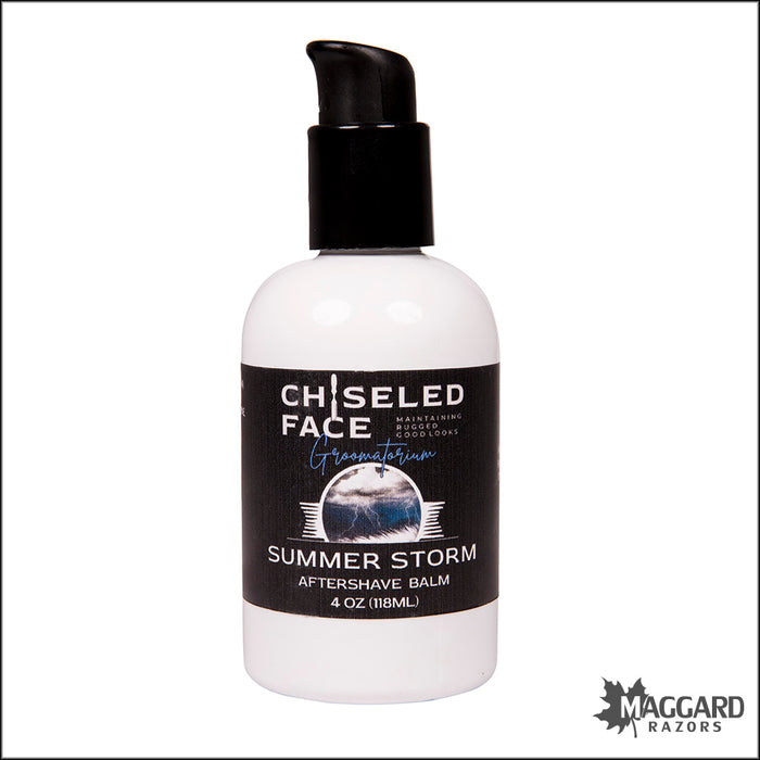 Chiseled Face Summer Storm Artisan Aftershave Balm, 4oz