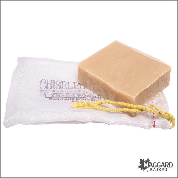 Chiseled Face Trade Winds Artisan Bar Soap, 4oz