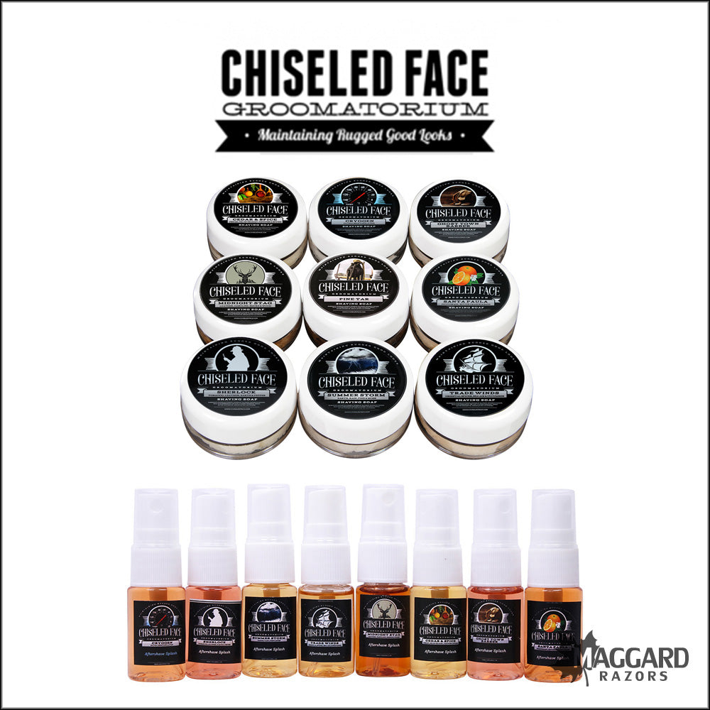 Chiseled Face Cryogen Artisan Shaving Soap, 4oz