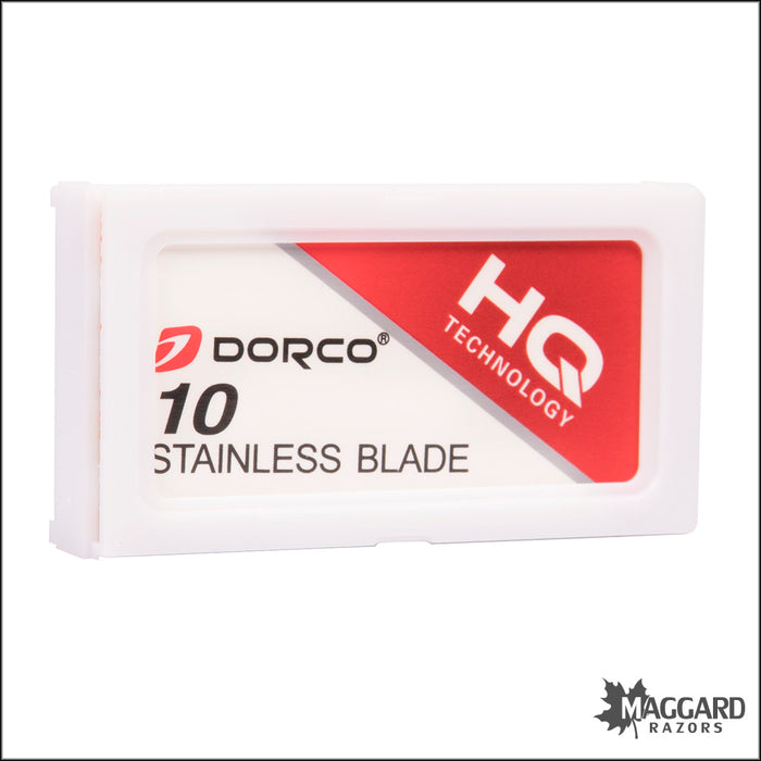Dorco ST301 Stainless Steel Double Edge Blades, 10 blades