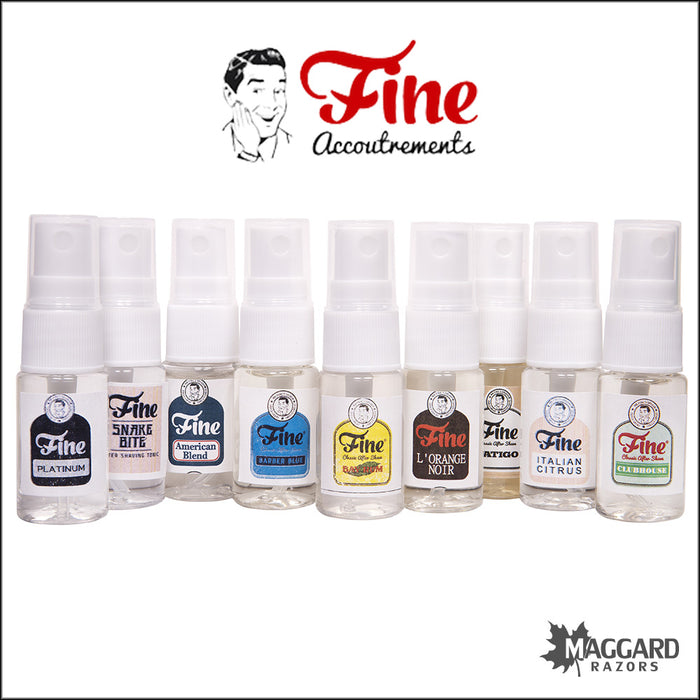 Fine Accoutrements Aftershave Samples, 12ml