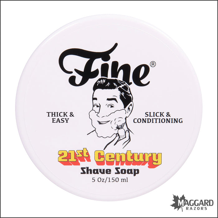Fine Accoutrements Bay Rum 21st Century Shave Soap, 5oz