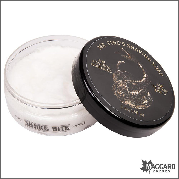 Fine Accoutrements Shaving Soap - SNAKE BITE - 5OZ. – The Shave Mercantile