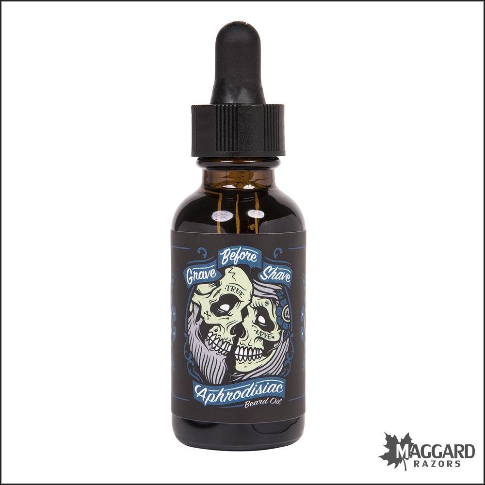 Fisticuffs Grave Before Shave Aphrodisiac Beard Oil 1oz Maggard