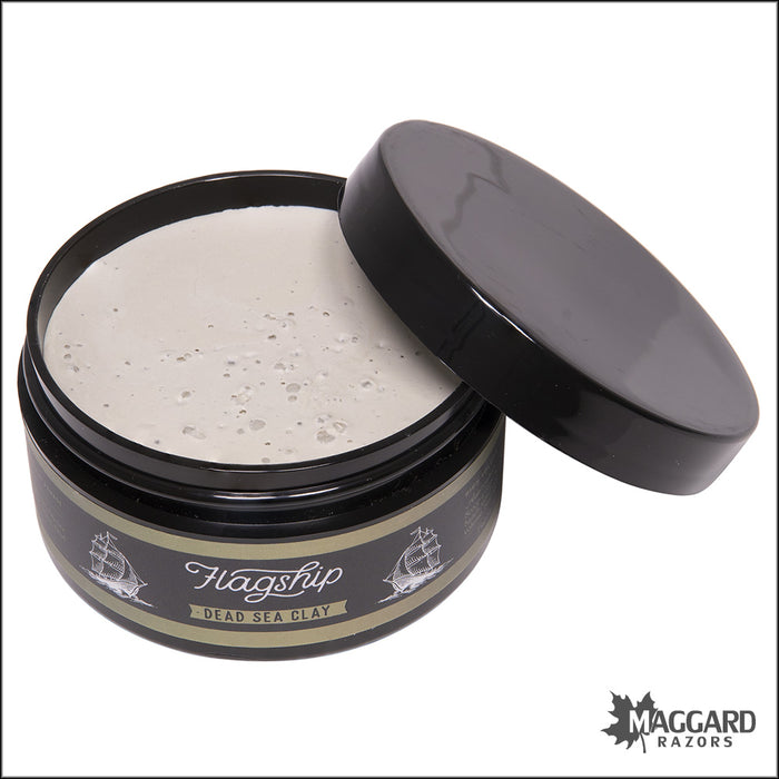 Flagship Pomade Dead Sea Clay Artisan Water Based Pomade, 4oz