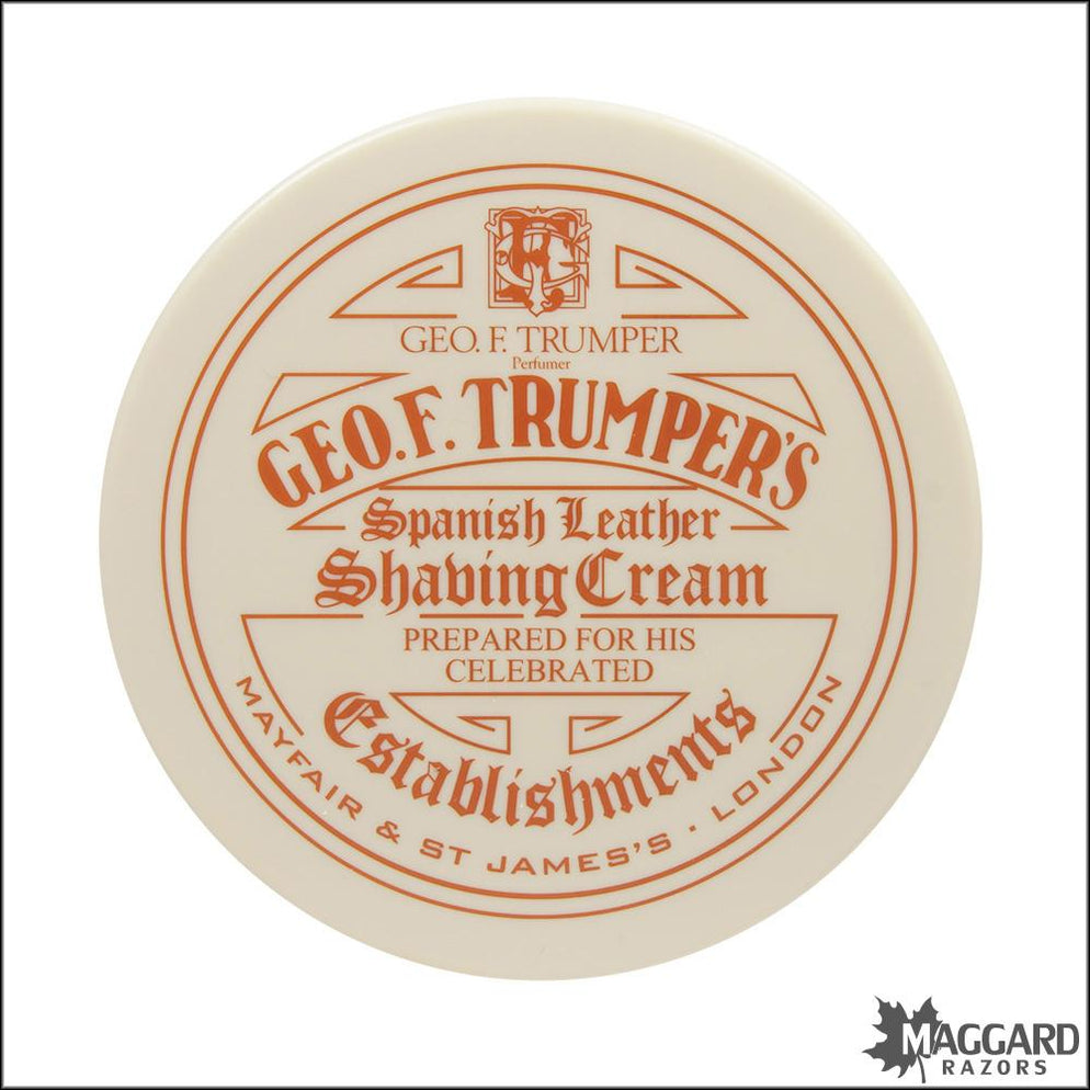 Geo F. Trumper Spanish Leather Shaving Cream, 200g — Maggard Razors