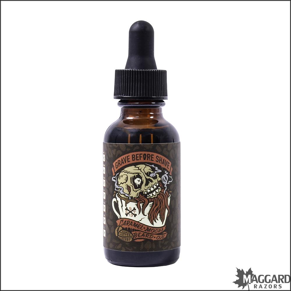 Grave Before Shave Caramel Mocha Beard Oil, 1oz — Maggard Razors