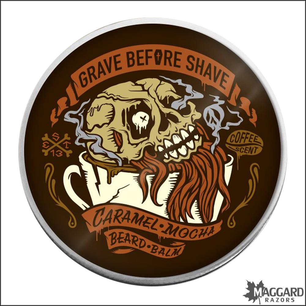 Grave Before Shave Caramel Mocha Beard Balm, 2oz — Maggard Razors