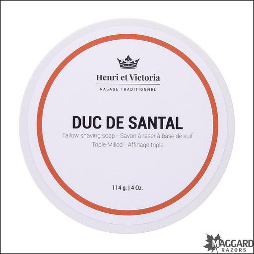Henri-Et-Victoria-Duc-De-Santal-Triple-Milled-Artisan-Shaving-Soap-4oz-2