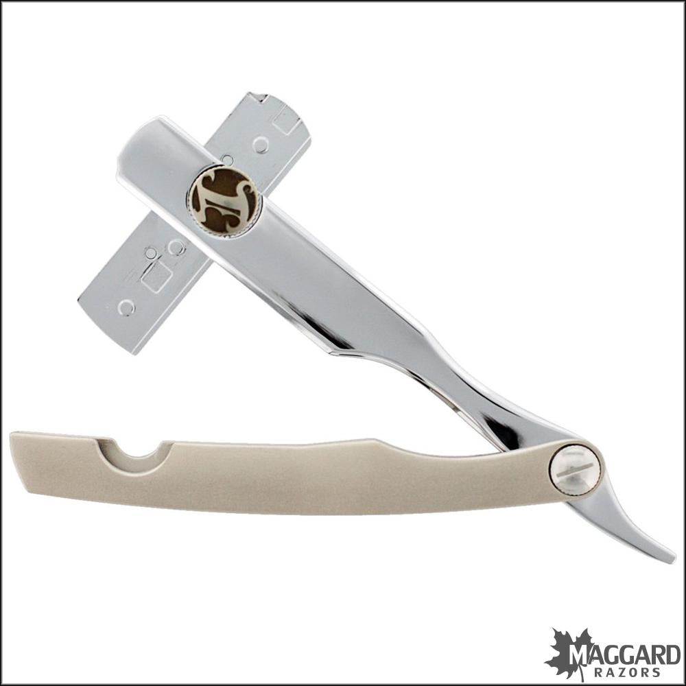 Irving Barber Co. Chrome/Nickel Shavette Razor — Maggard Razors