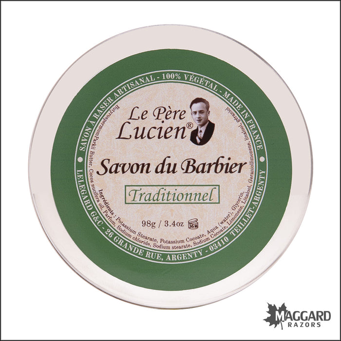 Le Père Lucien Traditional Scent Shaving Soap, 98g
