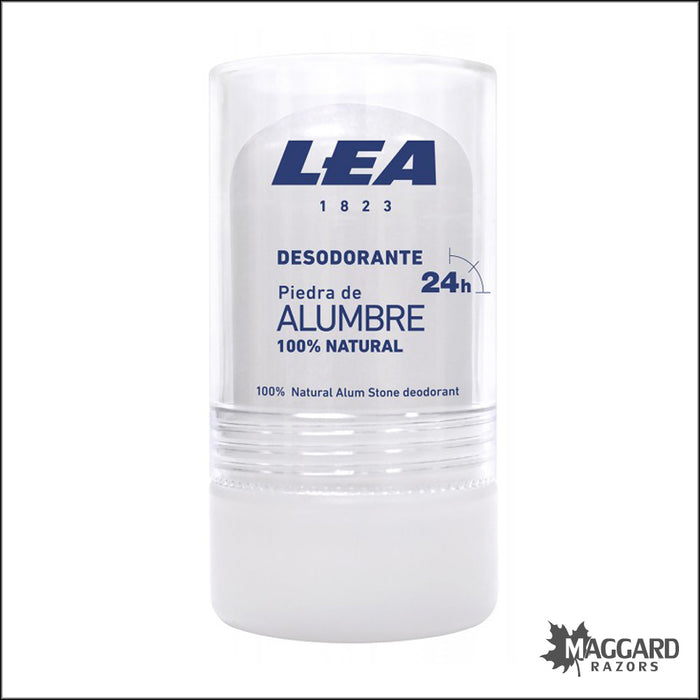 Lea 100% Natural Alum Stone Aftershave or Deodorant, 120g