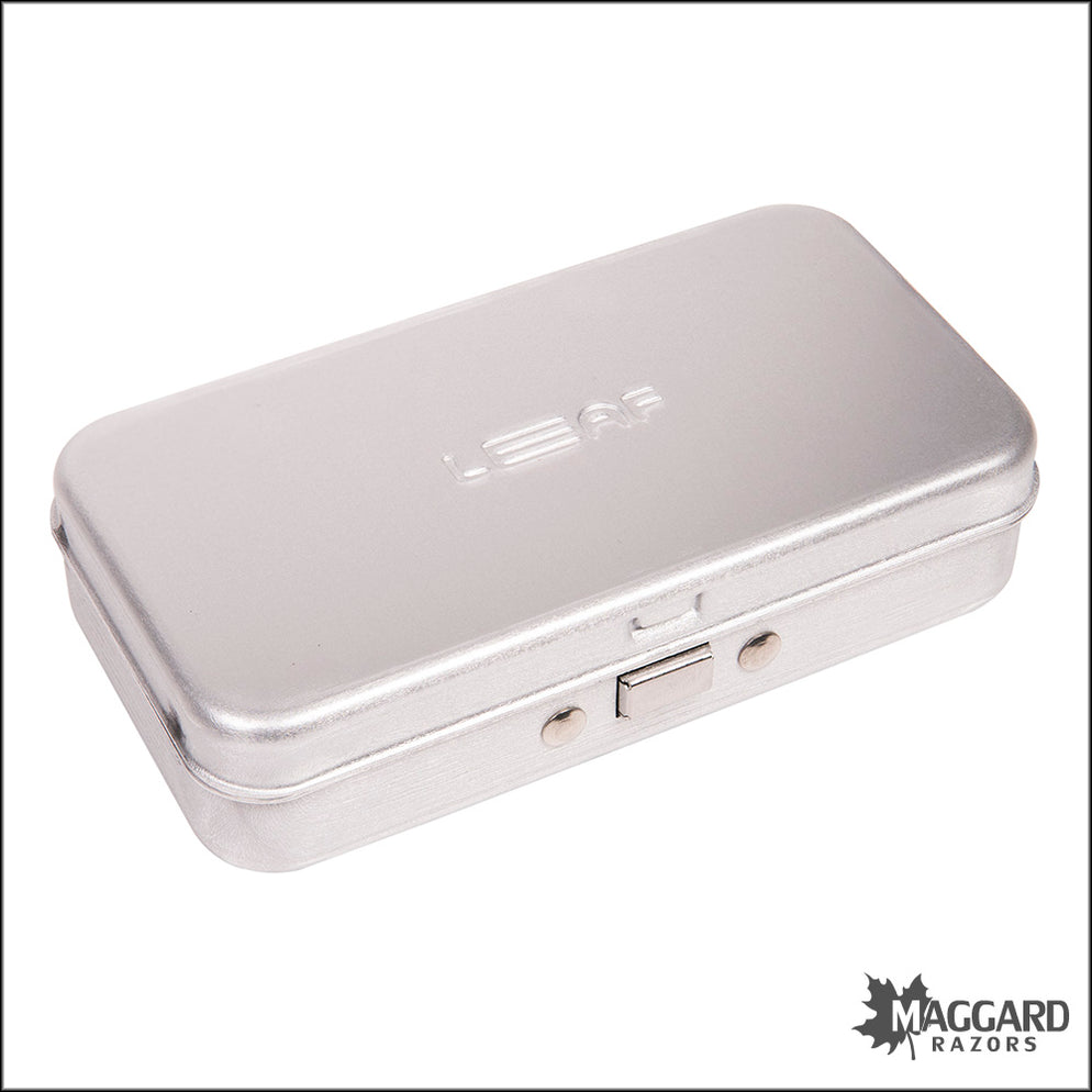Leaf Travel Case for Twig and Thorn Single Edge Safety Razors - Alumin ...