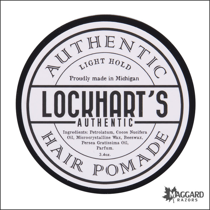 Lockhart's Oil Based Artisan Hair Pomade, 3.4oz - Light Hold