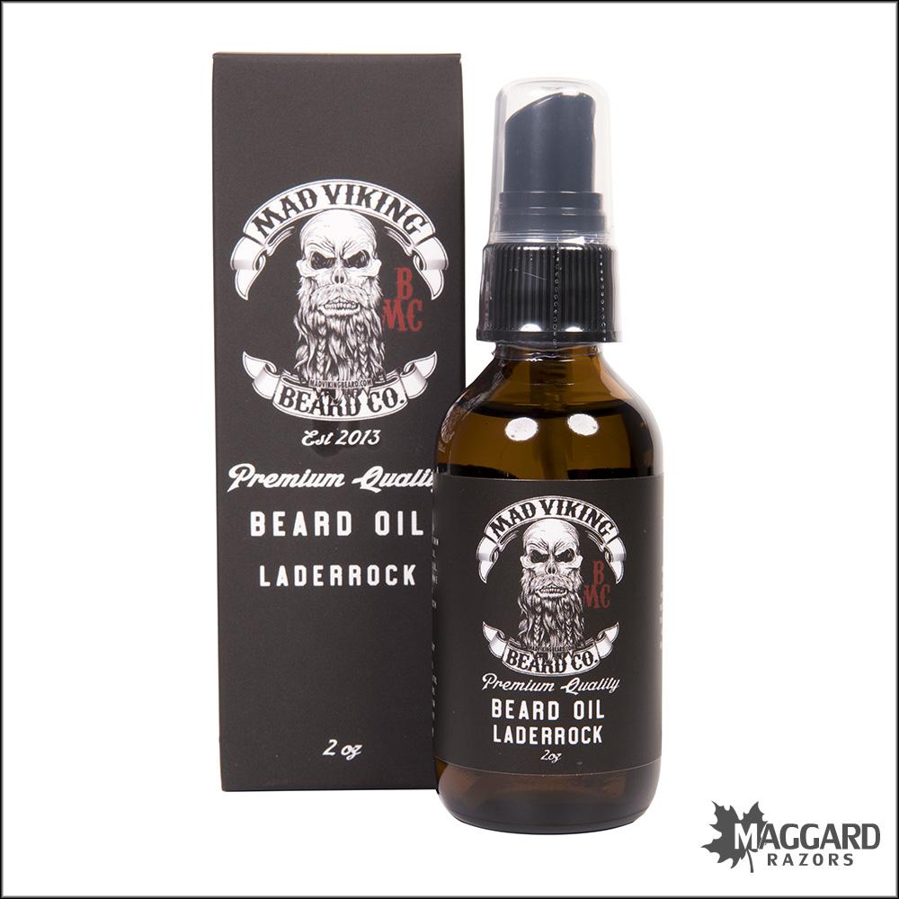 Mad Viking Beard Co. Laderrock Artisan Beard Oil, 2oz — Maggard Razors