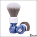 Maggard-Razors-24mm-Gray-and-White-Sythetic-Blue-and-White-Handle-2