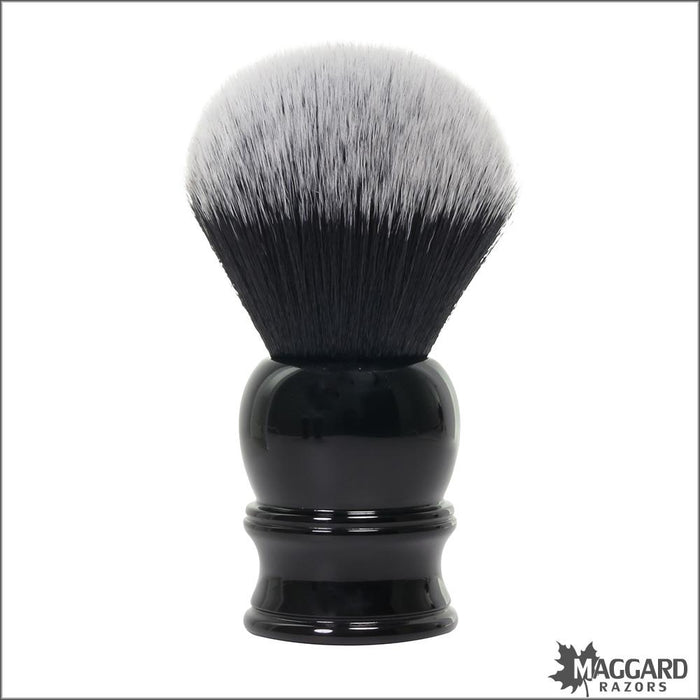 Maggard-Razors-30mm-Black-and-White-Synthetic-Shaving-Brush