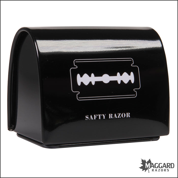 Razor Select Bank View Maggard Razors Black Metal Razor Blade Bank