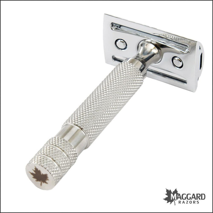 Maggard-Razors-MR11-DE-Safety-Razor-Polished-Stainless-Steel-Handle-3