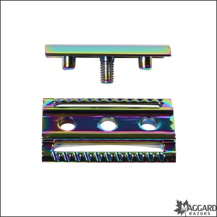 Maggard-Razors-MR18c-Muli-colored-anodized-V3-Head-2