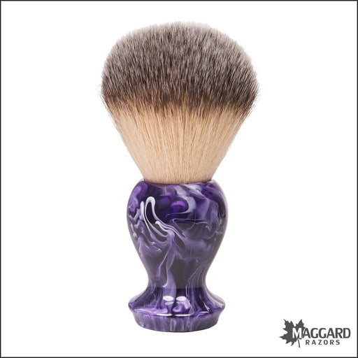 Maggard-Razors-Purple-Synthetic-Shaving-Brush-24mm